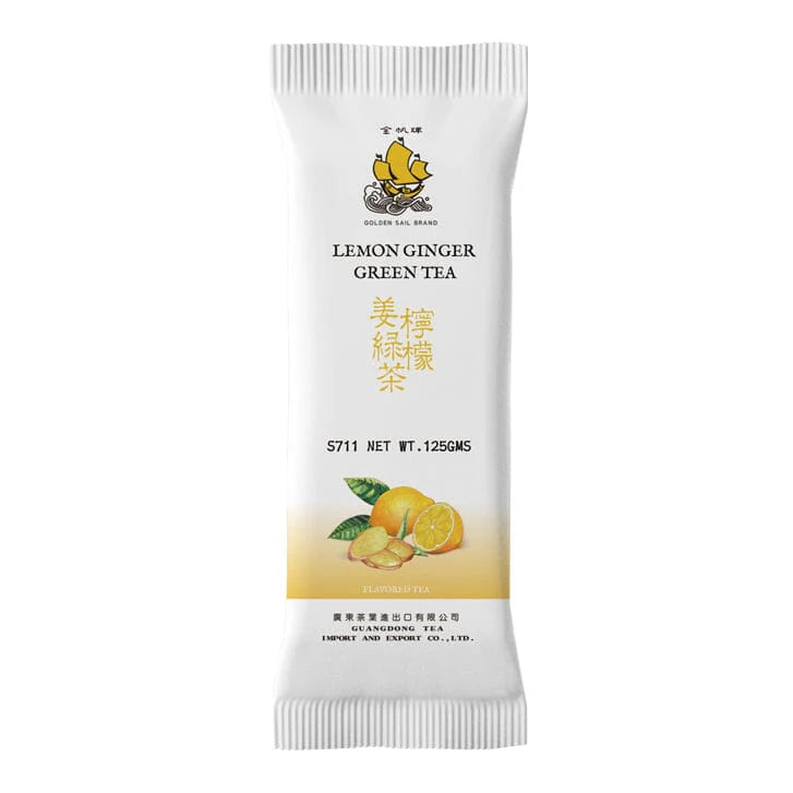 Té  Verde con Limón y Jengibre 125G (GOLDEN SAIL)