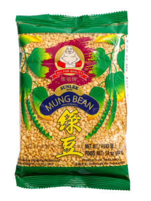 SOJA VERDE PELADA Y PARTIDA 400G