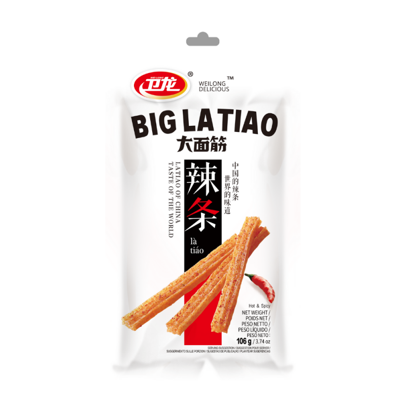 Weilong big la tiao picante 106G