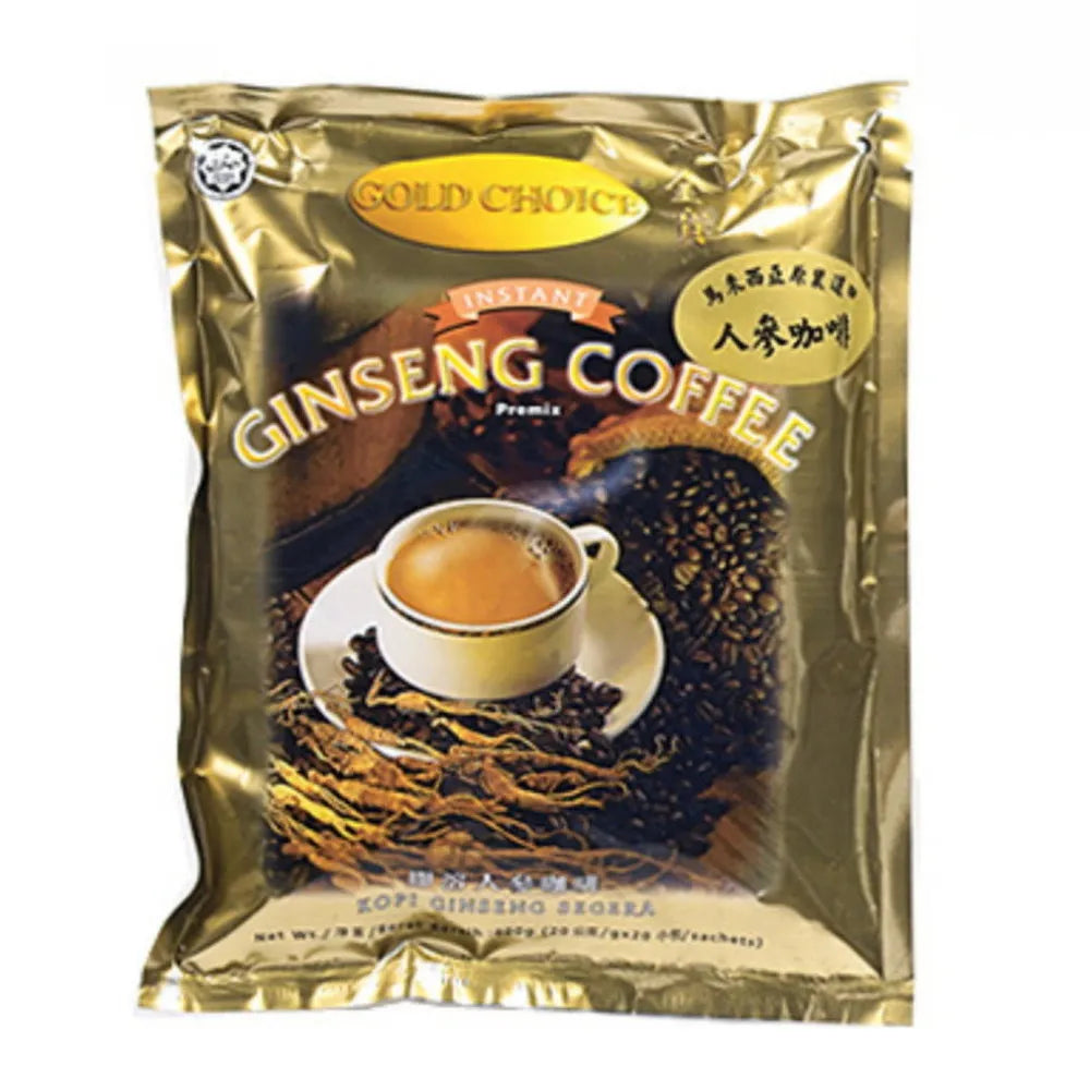 Café Ginseng instantaneo 20x20g(Gold Choice)