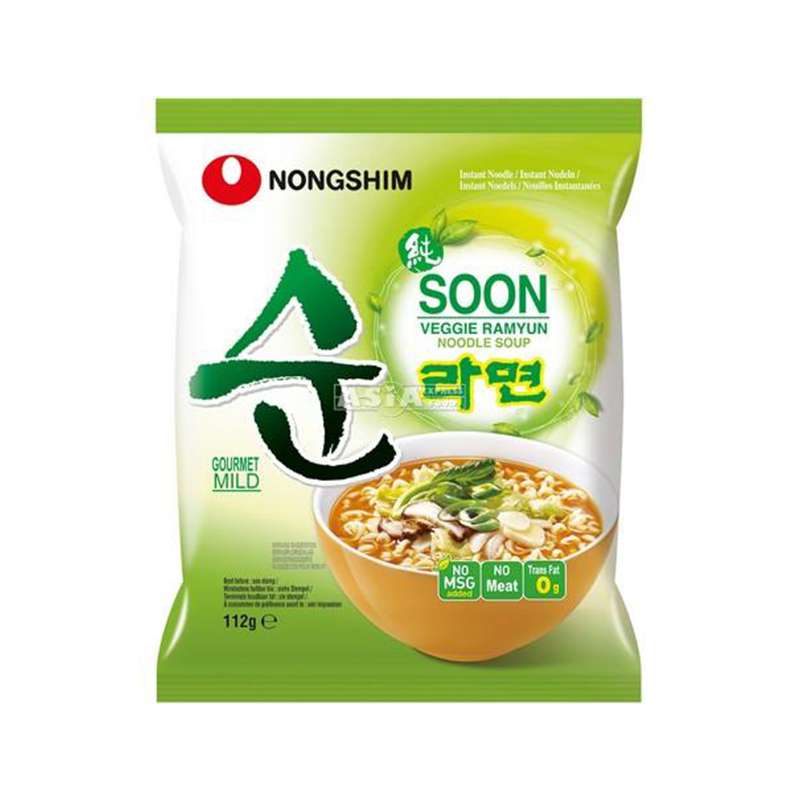 Fideos Instantáneos Ramyun vegetal NONGSHIM 112 g