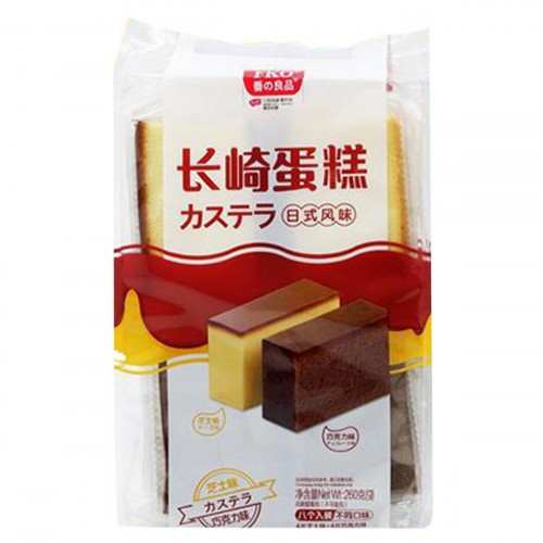 Pastel chocolate y queso 260G (FKO)