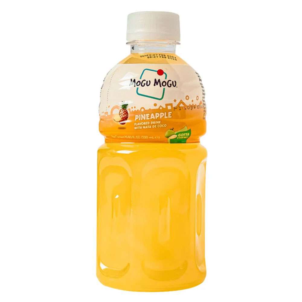 Bebida Mogu Mogu sabor a piña 320 ml