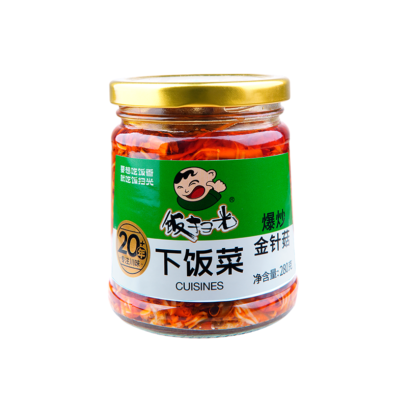 Setas enoki en coserva picante (fansaoguang)280G