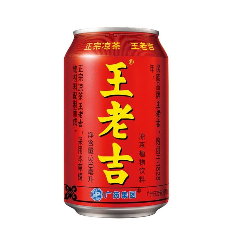 Té refrescante Bebida té de hierba (WANG LAO JI) 310ml