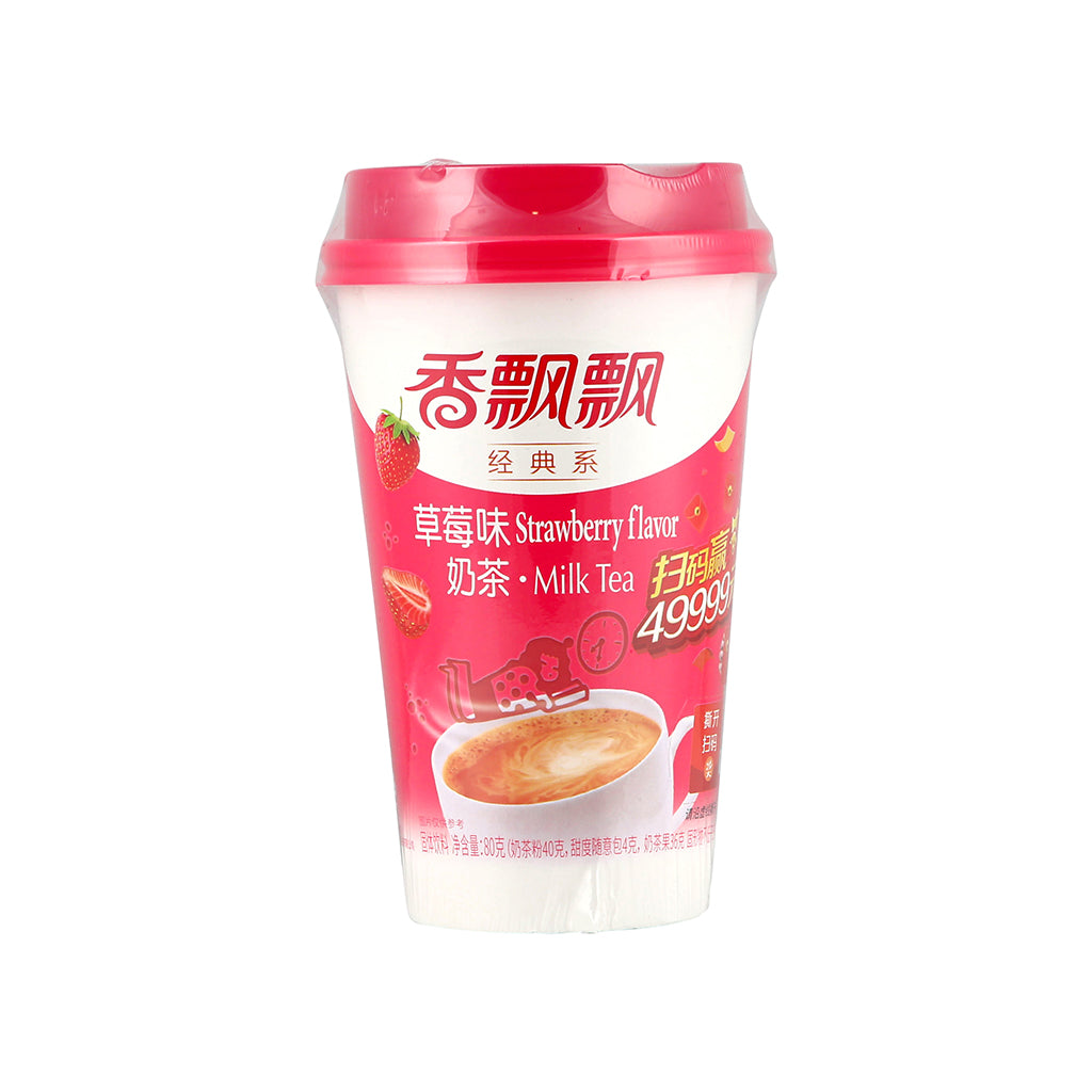 XPP Te con leche instantaneo sabor fresa 80G