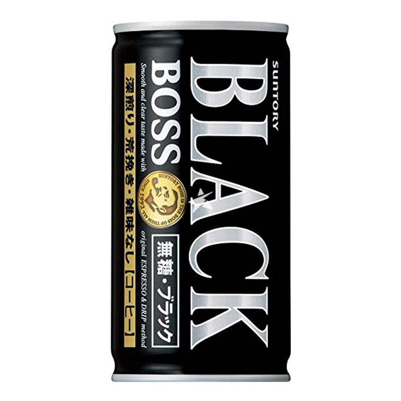 Boss Cafe negro sin azucar japonés 185g