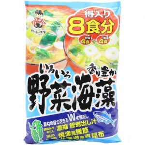 (Miko Brand)Sopa Miso de verdura y alga 156.4g