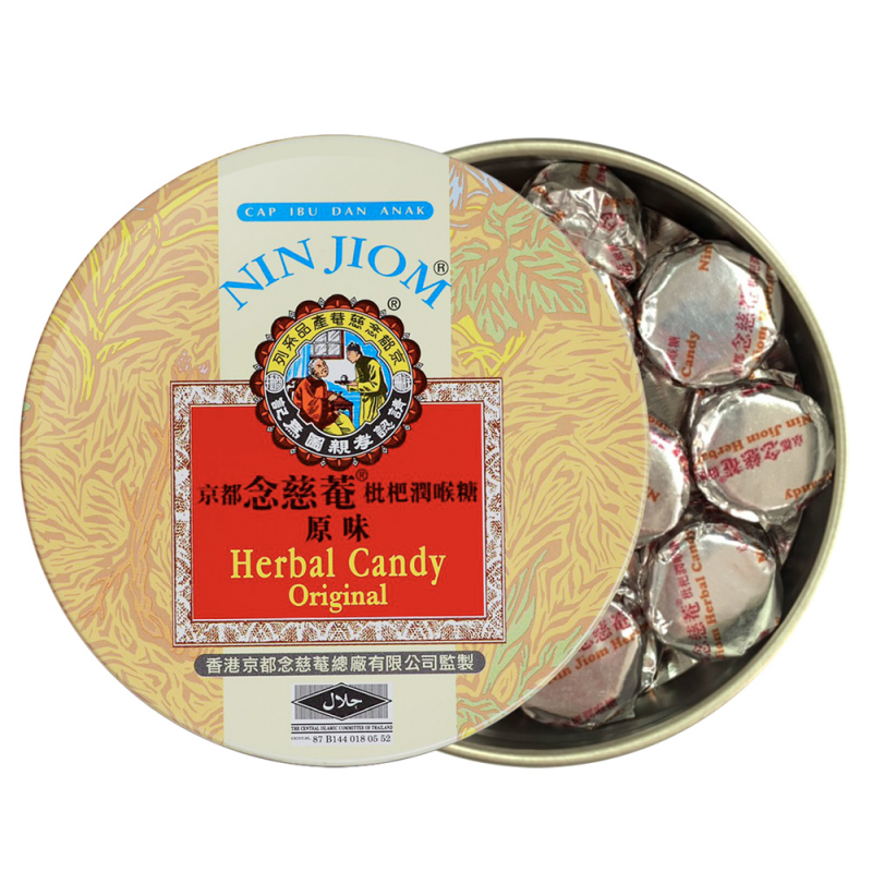 Caramelos de hierbas sabor Original 60g (NIN JIOM)