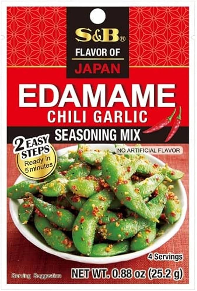 ESPECIE PARA EDAMAME SABOR CHILI Y AJO 25.2G