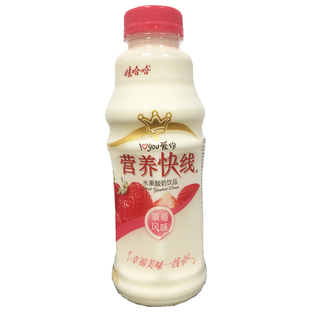 Bebida nutritiva sabor fresa 500ml(WaHaHa)