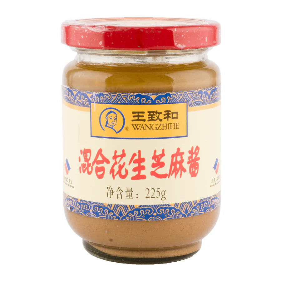 CREMA DE CACAHUETE Y SESAMO 225G