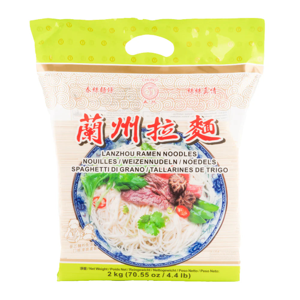 CHUNSI TALLARINES DE TRIGO LANZHOU 2KG