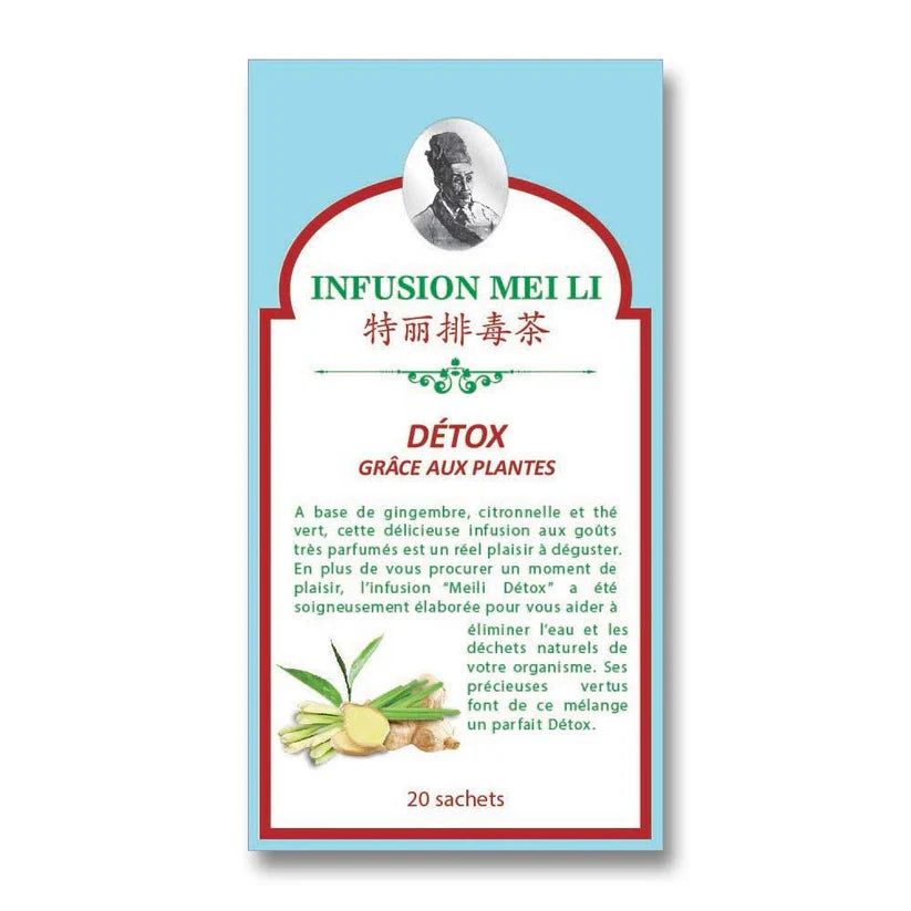 Infusión  Detox adelgazante (MeiLi) 20 Bolsas