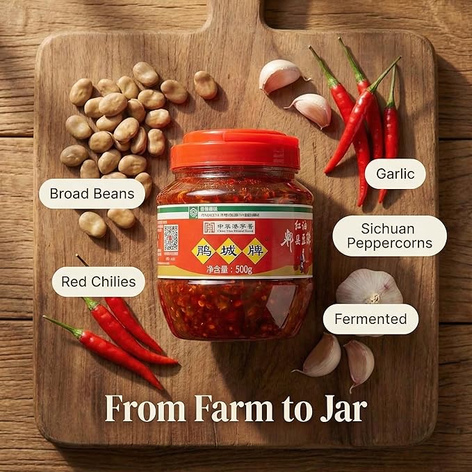 TOBANJIANG CHILI BEAN PASTE 500ML