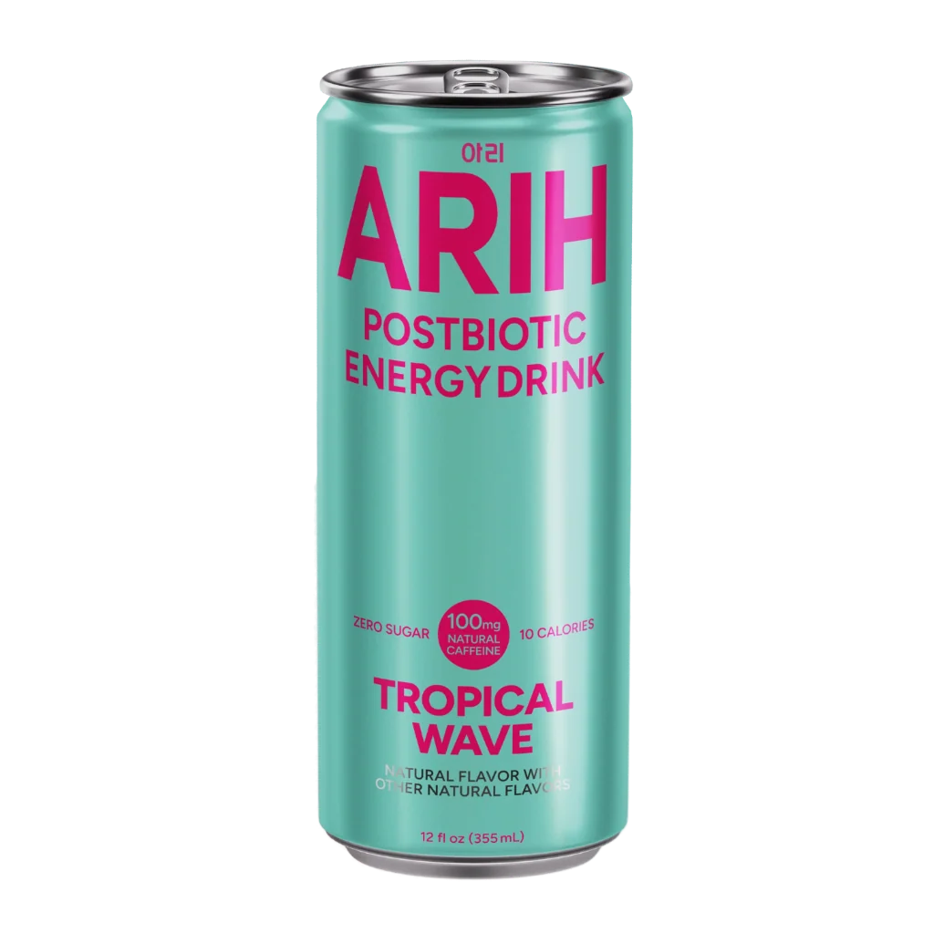 ARIH Bebida energética con postbióticos sabor tropical 355ml