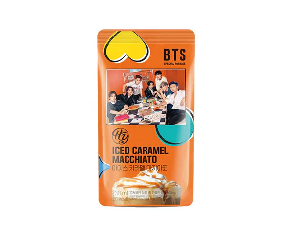 Bebida café caramelo macchiato en bolsa (BTS) 230ml