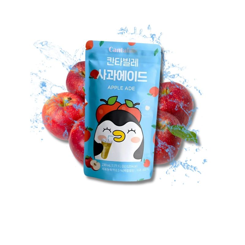 Refresco Coreano en Bolsa Sabor Manzana (Cantabile)230ml