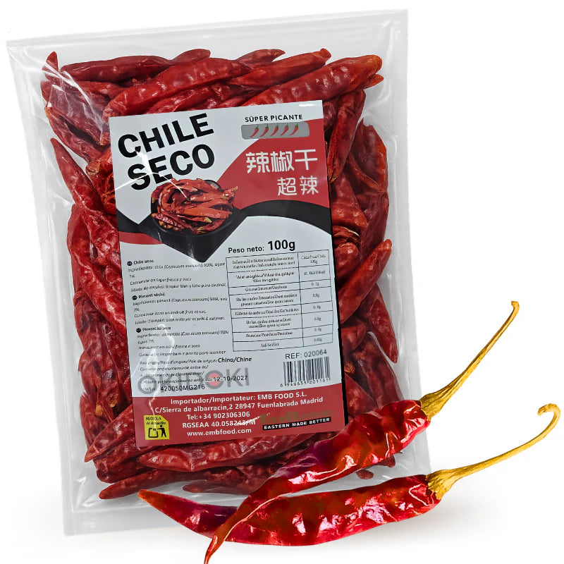 CHILE SECO PICANTE 100G