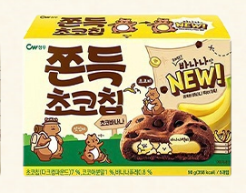 (CW) Galleta sabor banana 90G Korea