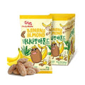 Almendra coreanas sabor Banana (NutsHolic)30G