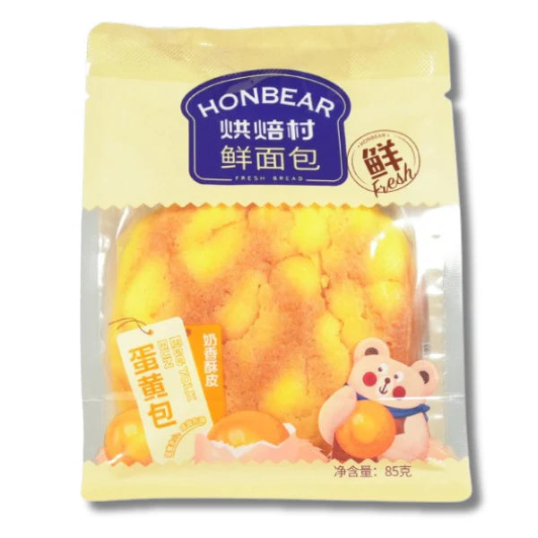 HONBEAR PAN DULCE CON LLEMA DE HUEVO 85G
