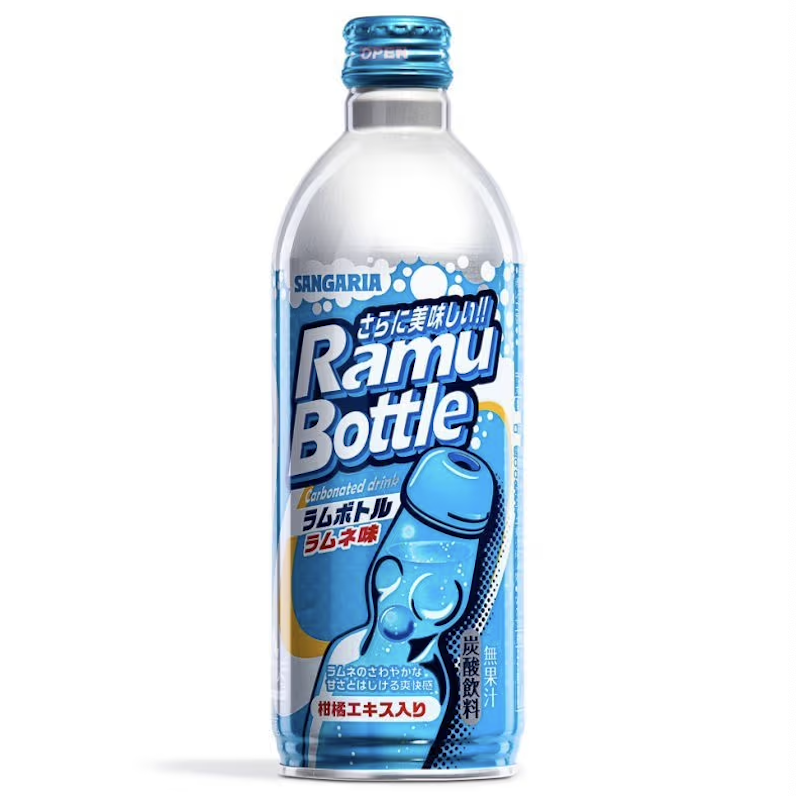 Refresco Ramune botella Original (Sangaria)  500ml