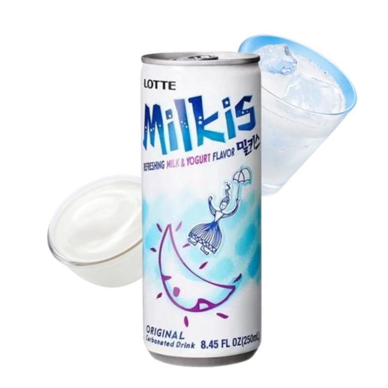 (Lotte)Soda Coreano Milkis de Leche Original 250ml