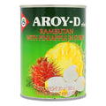 AROY-D RAMBUTAN CON PIÑA EN ALMIBAR 565G