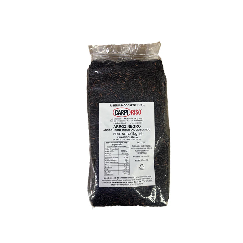 CAPRI RISO ARROZ NEGRO 1KG