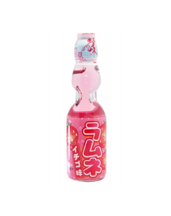 Bebida gaseosa de Fresa Ramune 200ml