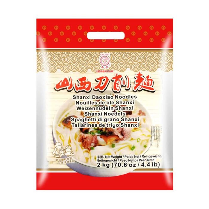 CHUNSI TALLARINES DE TRIGO ESTILO SHANXI 2KG