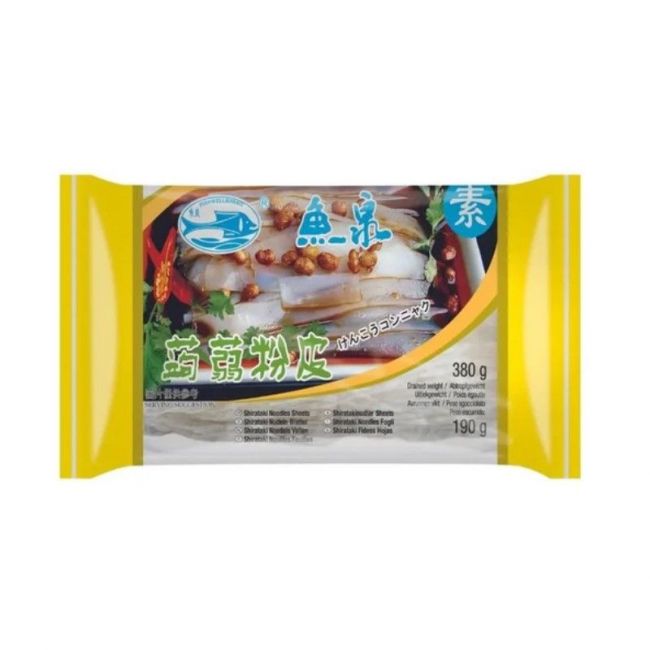 YUQUAN FISHWELL KONJAC ANCHO(SHIRATAKI)380G