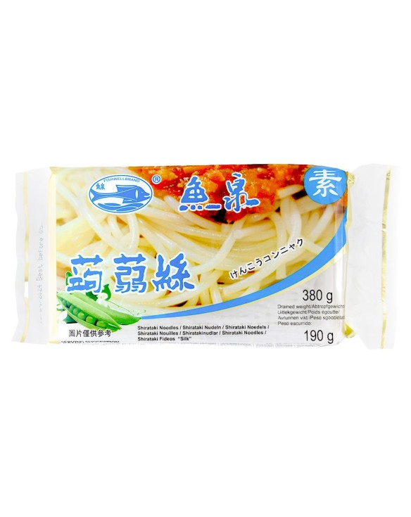 YUQUAN FISHWELL FIDEOS KONJAC(SHIRATAKI) 380G