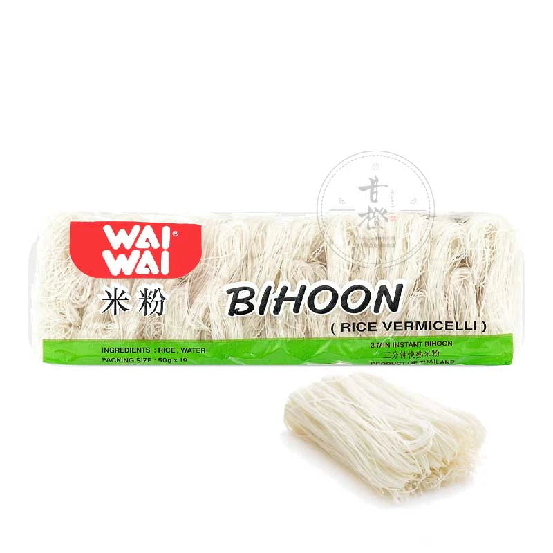 WAIWAI FIDEOS DE ARROZ BIHOON 500G