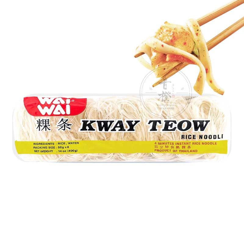 WAIWAI FIDEOS ARROZ KWAY TEOW 400G