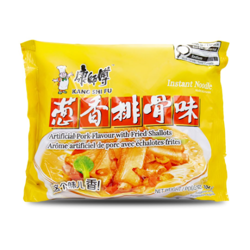 KSF Instant Ribs Flavor Ramen with Shallots 104G