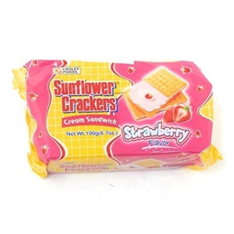 SUNFLOWER GALLETA SABOR FRESA 190G