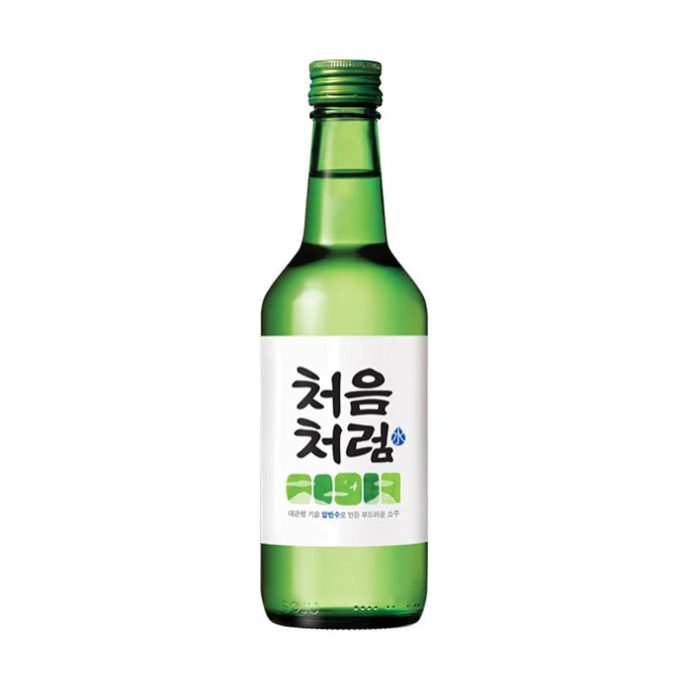 Soju sabor original Koreano (LOTTE) 350ml (Alc.16.5%)