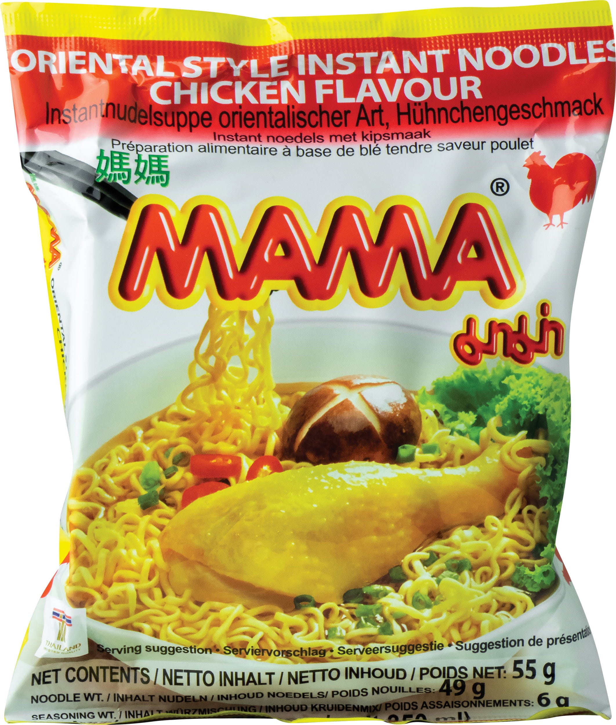 Fideos Instantáneos Pollo 55g (MAMA)