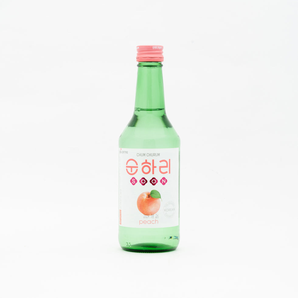 Soju melocotón Koreano (LOTTE) 350ml (Alc.12%)