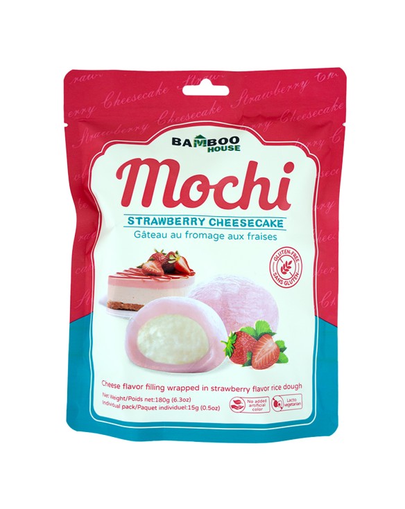 BAMBOO HOUSE MOCHI FRESA Y QUESO 105G