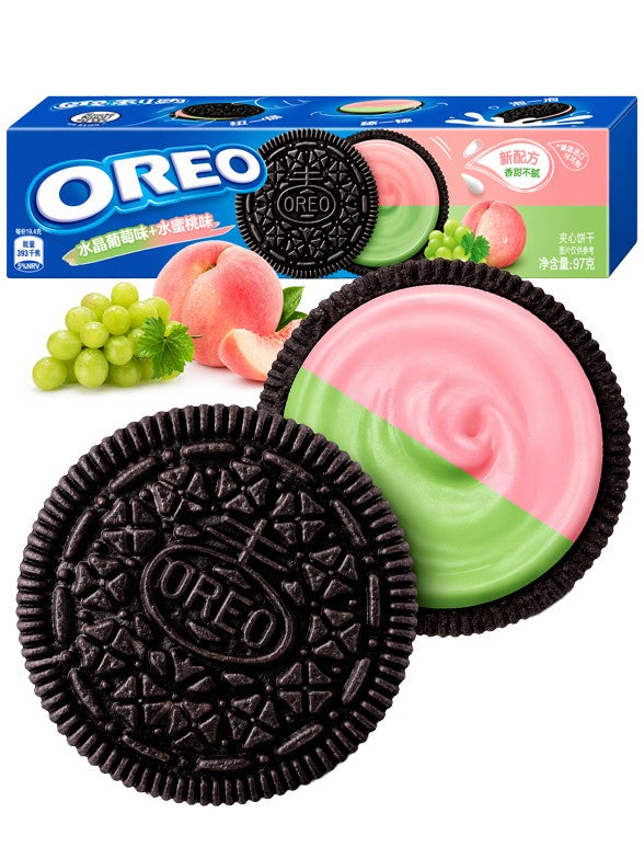 Galleta Oreo Uva y Melocotón 97 g