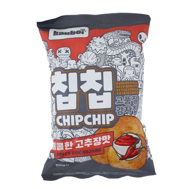 Papas fritas sabor Gochujang  (KAUBOI) 100g