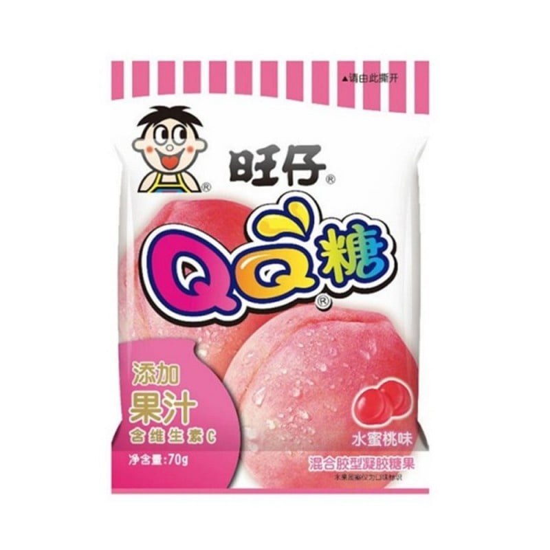 Gominola QQ sabor Durazno 70G