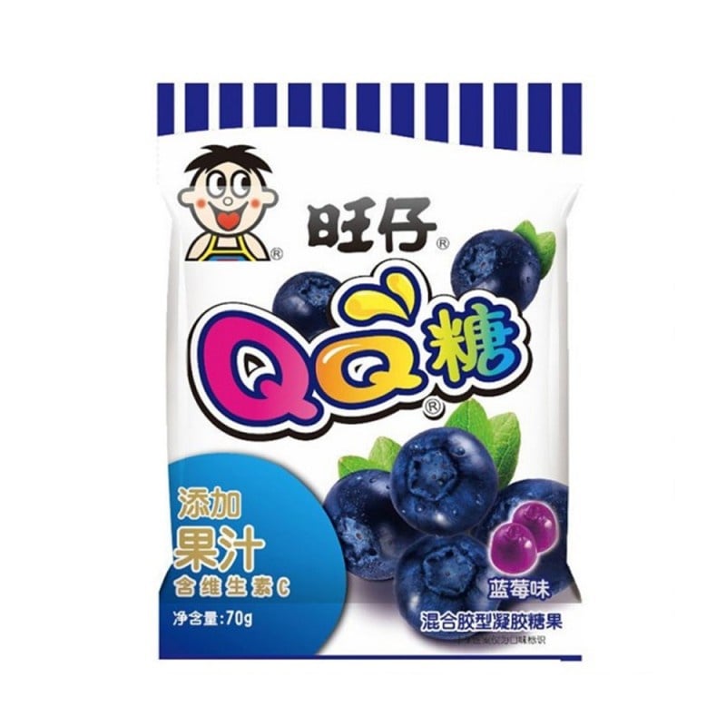 Gominola QQ sabor Arándano 70G