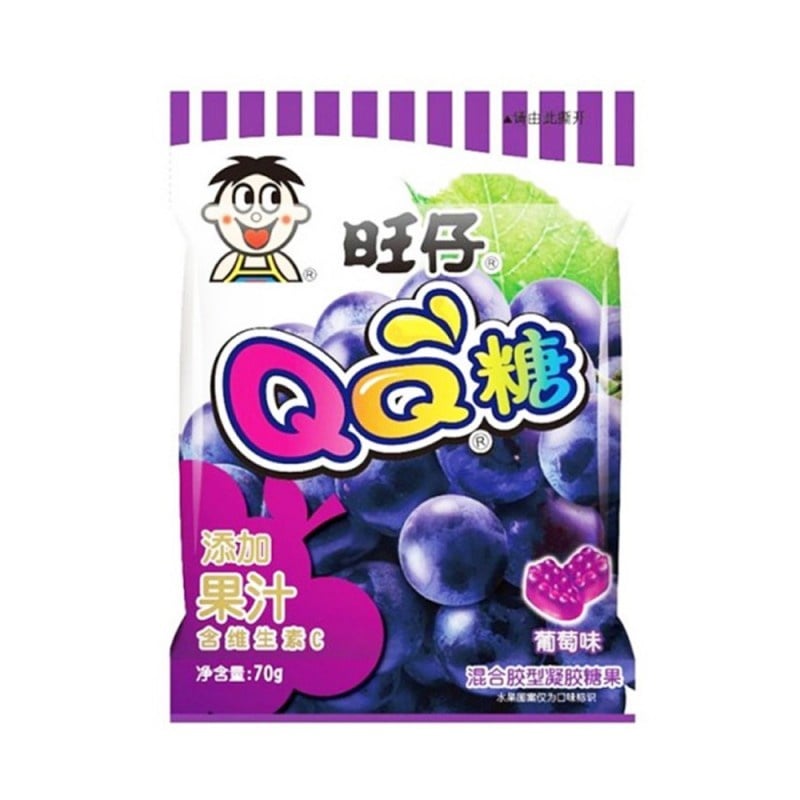 Gominola QQ sabor Uva 70G