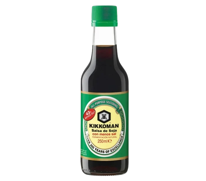 KIKKOMAN SALSA SOJA BAJO EN SAL 250ML