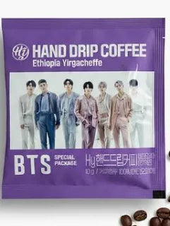 Hand Drip Coffee BTS Edition  Café Coreano 10g 1sobre