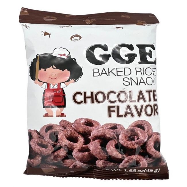 Aros de arroz  sabor chocolate (GGE) 45g